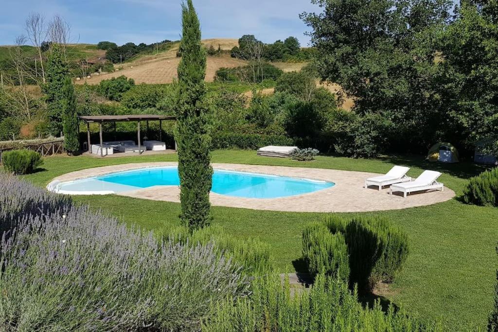 Suite Indipendente In Villa Formello Exteriör bild